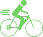 Velo ride icon