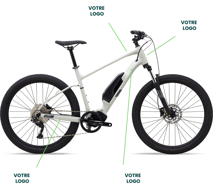 E-Bike with logo photo