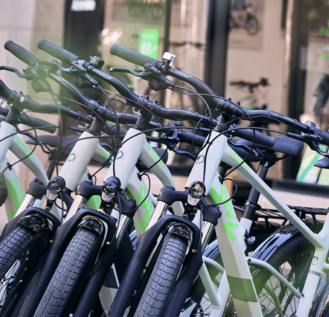 Une flotte de vélo Une flotte de vélo  image