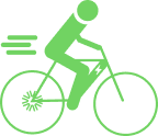Changement de vélo inclus icon